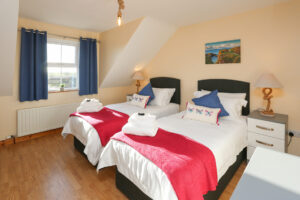 Carrick-a-Rede bedroom at The Ferns