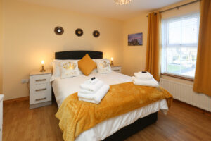Dunluce Castle bedroom at The Ferns