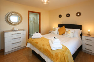 Dunluce Castle bedroom at The Ferns